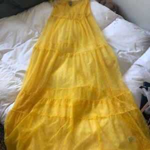 Yellow Sundress Sheer